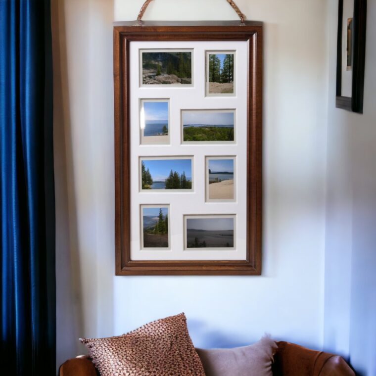Collage Frame ~ Dark Walnut