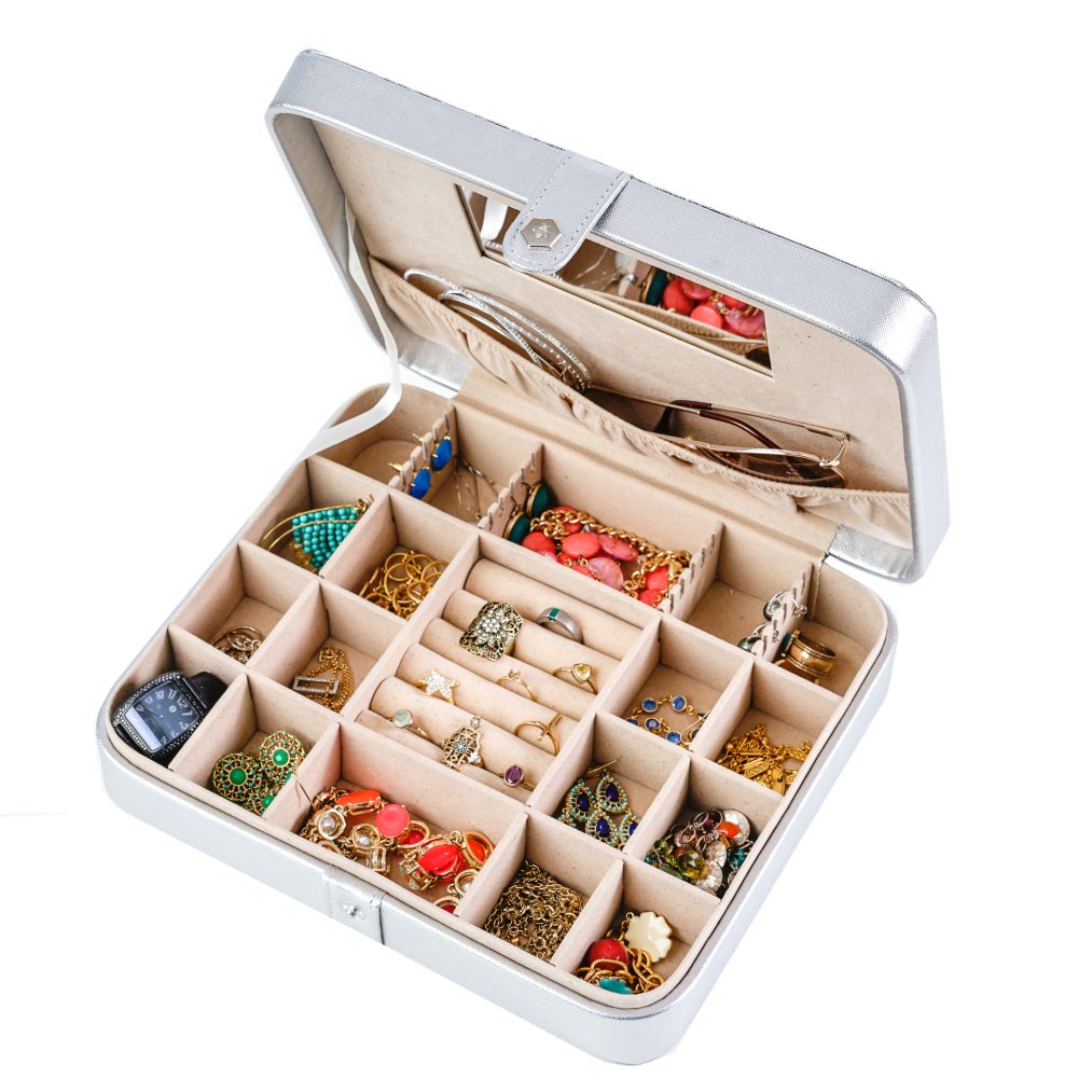 Melissa Jewelry Travel Case ~ Coral – Hives and Honey