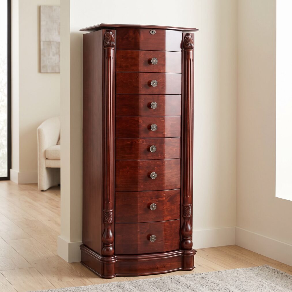 Florence Jewelry Armoire ~  Cherry