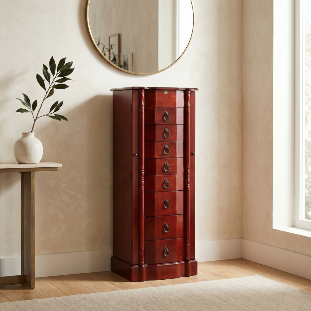 Robyn Jewelry Armoire ~ Cherry