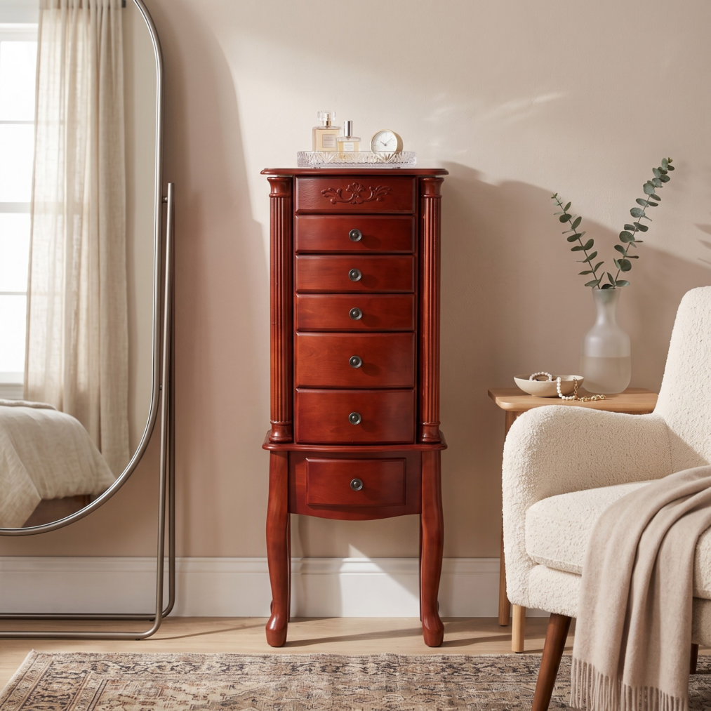 Morgan Jewelry Armoire ~ Cherry