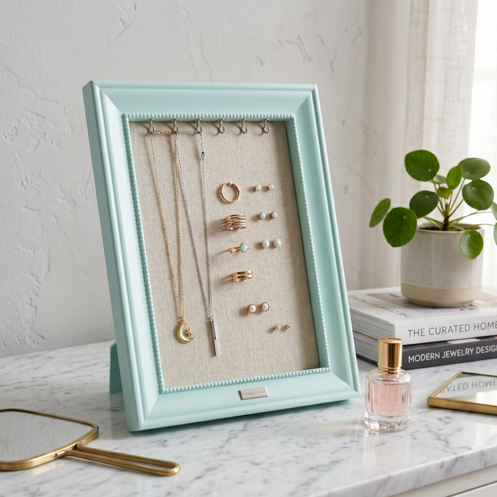 Medium Pinboard Frame ~ Sea Foam Green