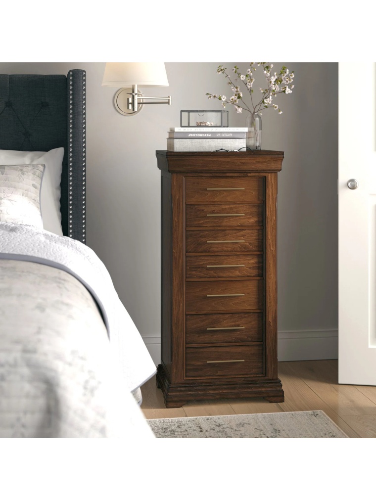 Haley Jewelry Armoire ~ Dark Walnut