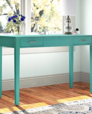 Ainsley Vanity Desk ~ Turquoise