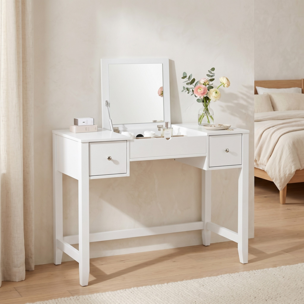 Harley Vanity Desk ~ White