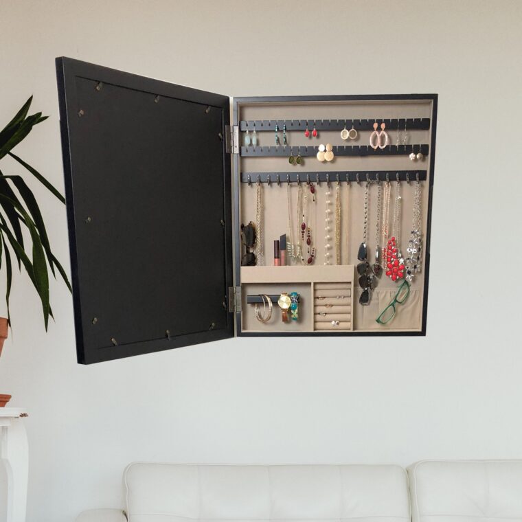 Jewelry Storage Collage Frame ~ Black