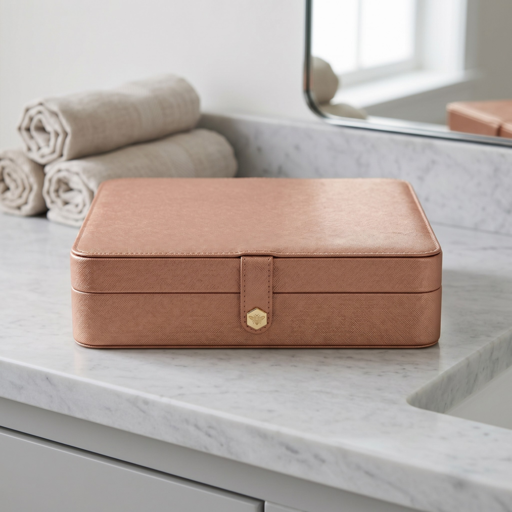 Melissa Jewelry Travel Case ~ Coral