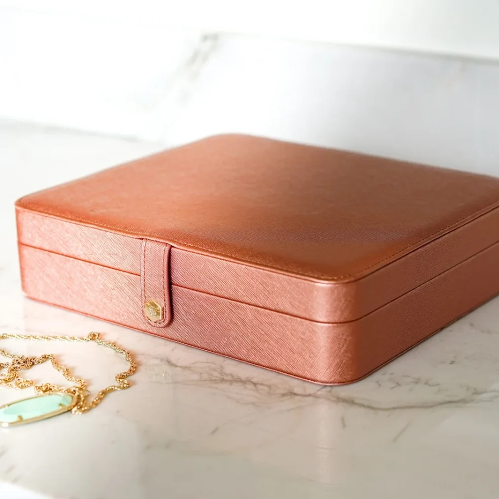 Melissa Jewelry Travel Case ~ Coral