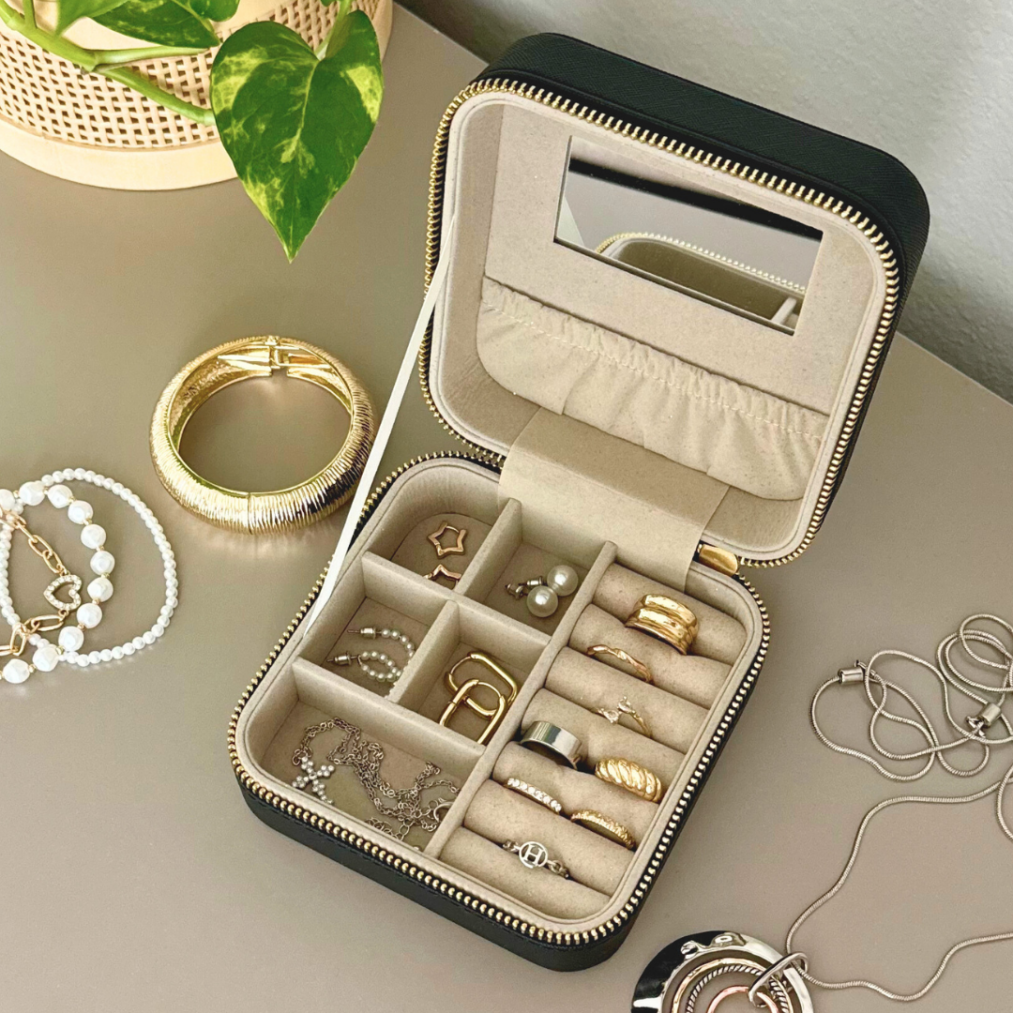 Mya Jewelry Travel Case - Black