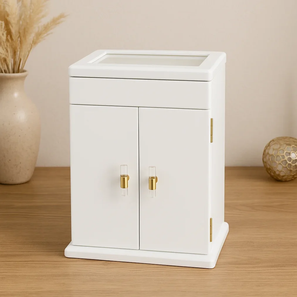 Lina Jewelry Chest ~ White
