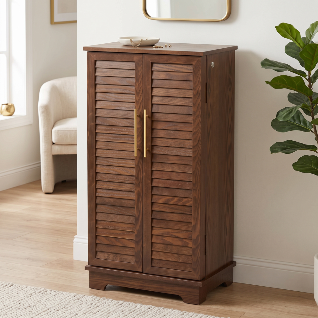 Port Jewelry Armoire ~ Chocolate