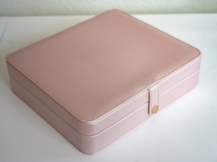 Melissa Jewelry Travel Case ~ Powder Pink