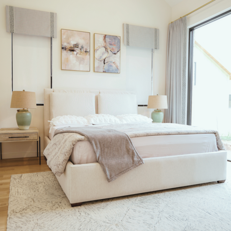 Highland King Size Bed, White