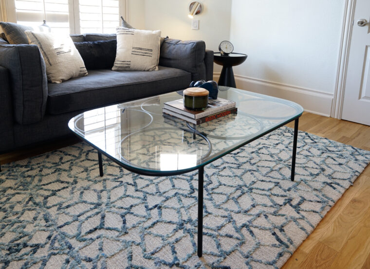 Adam Glass Coffee Table