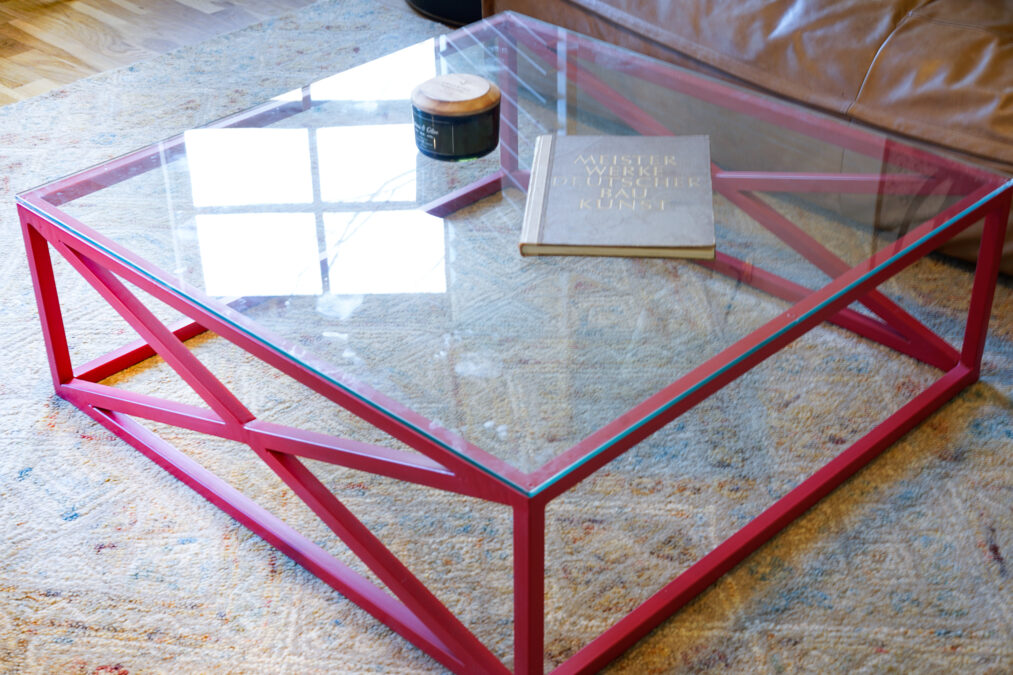 Xavier Coffee Table, Red