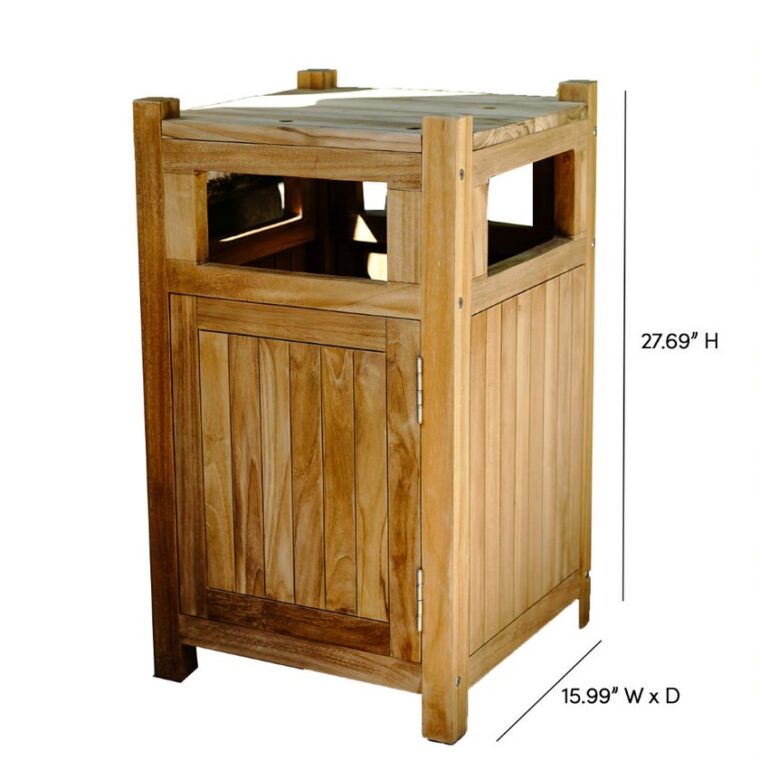 Pavilion Teak Outdoor Hamper