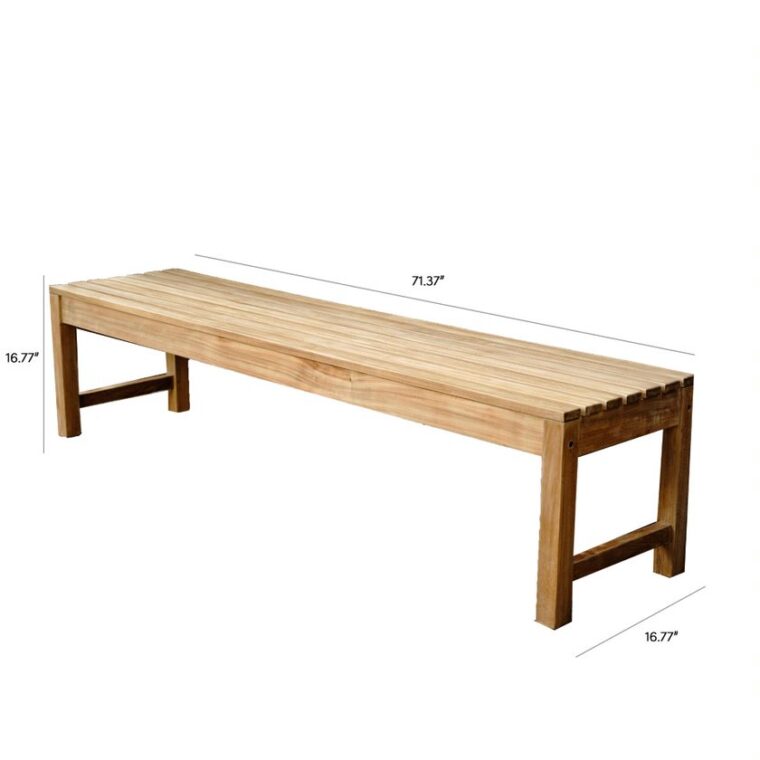 Catalina Teak Garden Bench