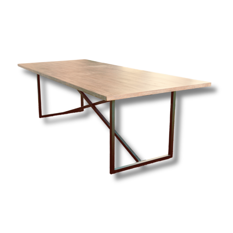 8- Foot Dining Table, Barnwood