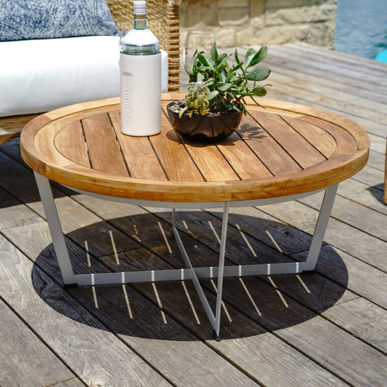 Catalina Teak Round Coffee Table