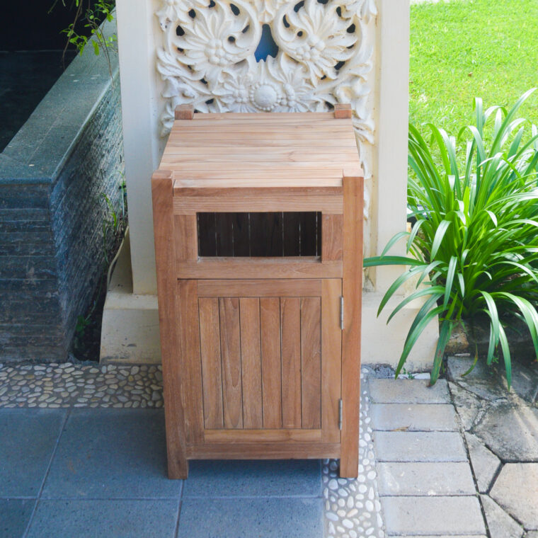 Pavilion Teak Outdoor Hamper