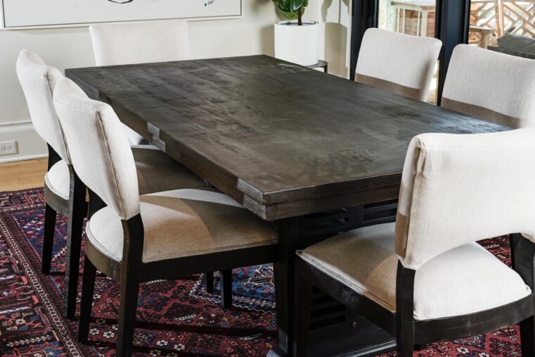Sandcastle Dining Table, Black