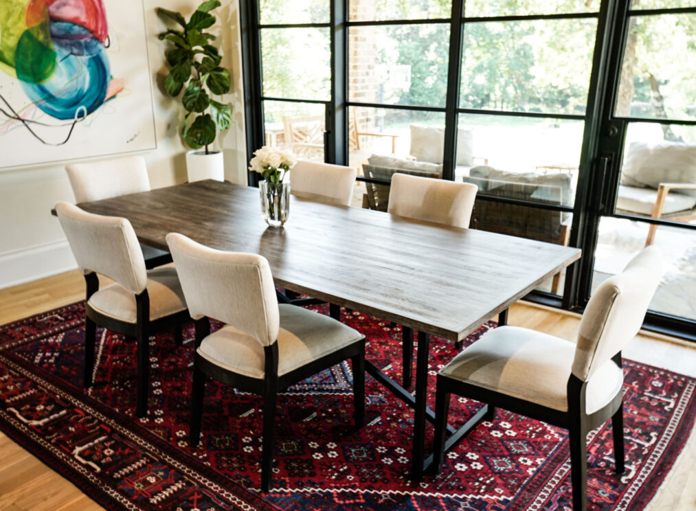 8- Foot Dining Table, Barnwood