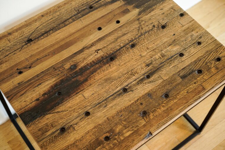 Reclaimed End Table