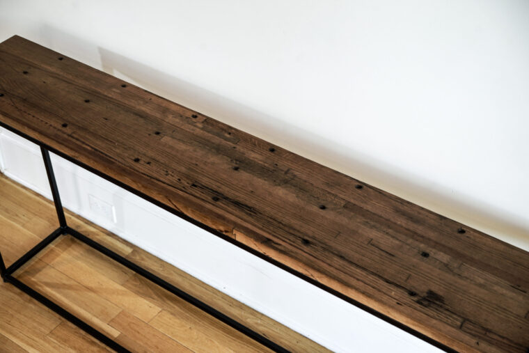 Reclaimed Sofa Table
