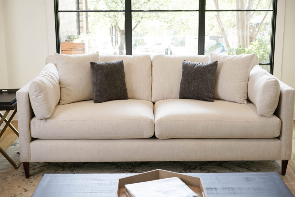 Uptown 96" Sofa, White