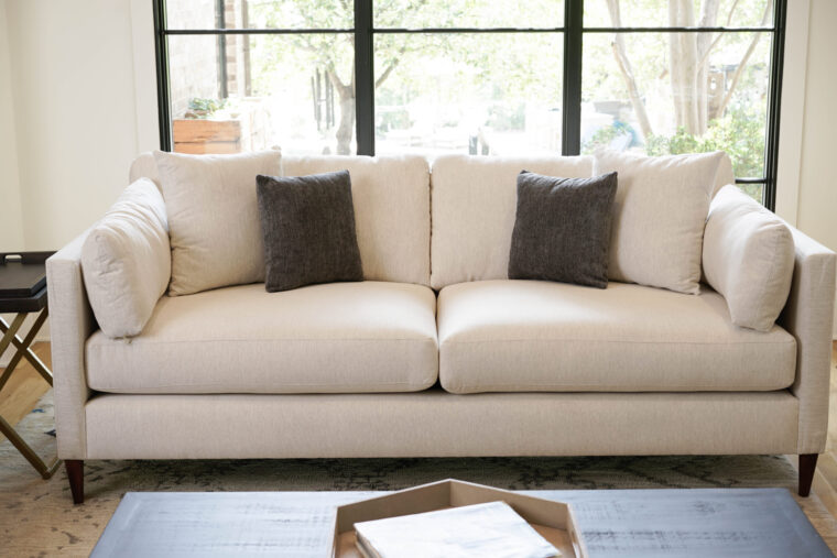 Uptown 96" Sofa, White