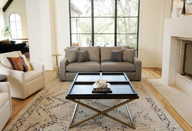 Atlantic 95" Sofa, Grey