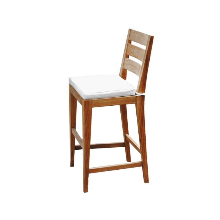 Catalina Teak High Top Bar Chair