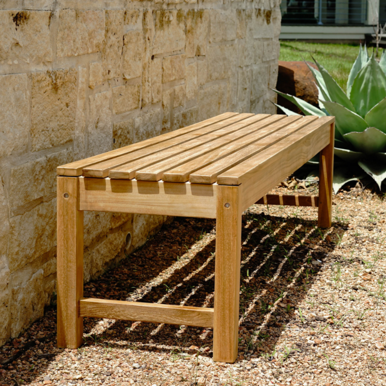 Catalina Teak Garden Bench