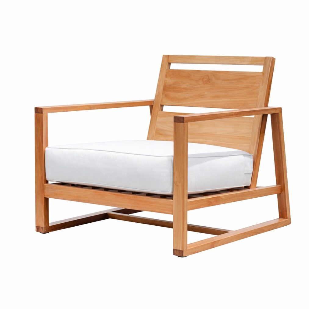 Catalina Bali Teak Lounge Chair