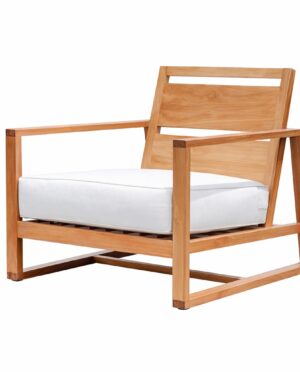Catalina Bali Teak Lounge Chair