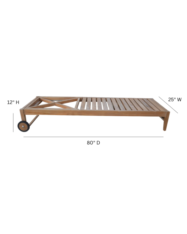 Clearwater 3-Piece Chaise Lounger & Side Table Set