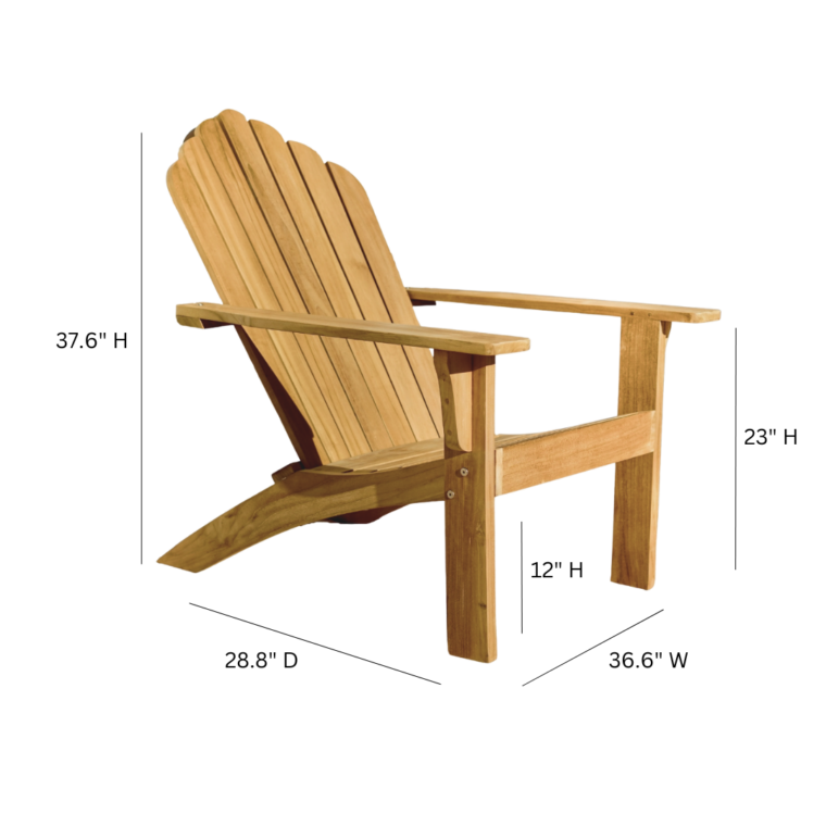 Dominica Teak Adirondack Chair