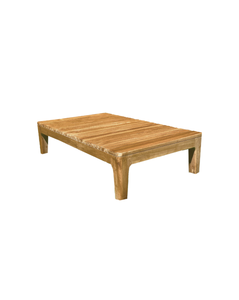 Maui Teak Outdoor Patio Coffee Table