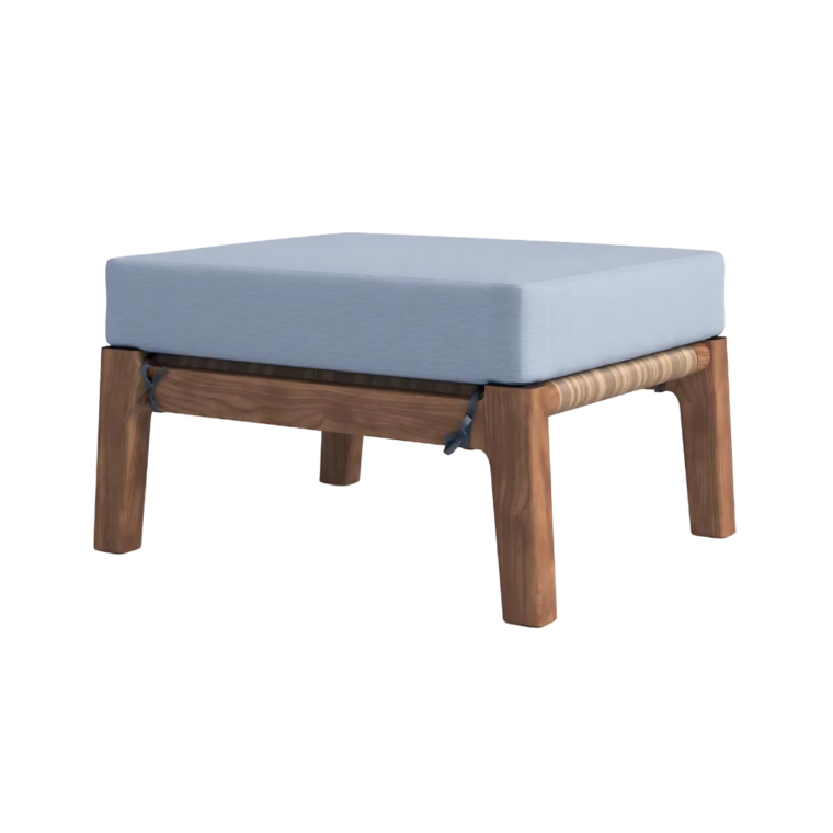 Maui Teak Outdoor Patio Ottoman