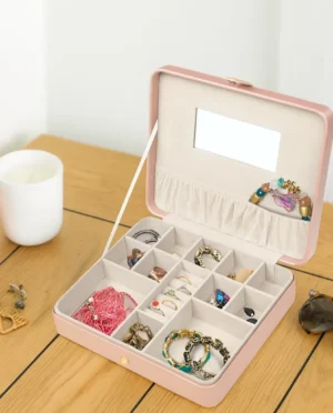 Melissa Jewelry Travel Case ~ Blush