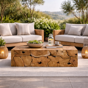 Palmdale Teak Root Coffee Table - Hives And Honey