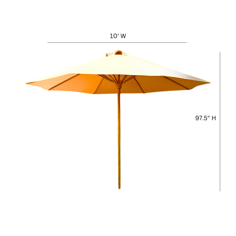 Palmetto 10' Umbrella, Tan