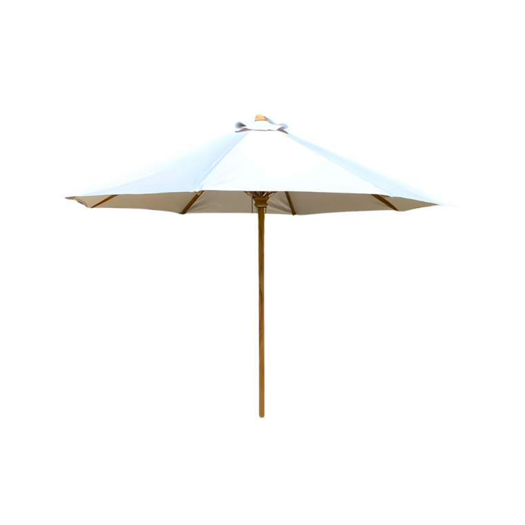 Palmetto 10' Umbrella, White