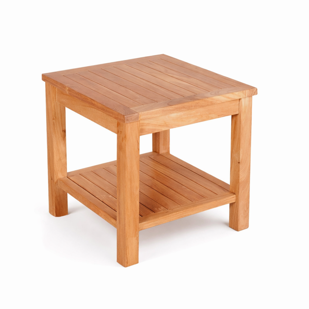 Pavilion Teak Square Side Table