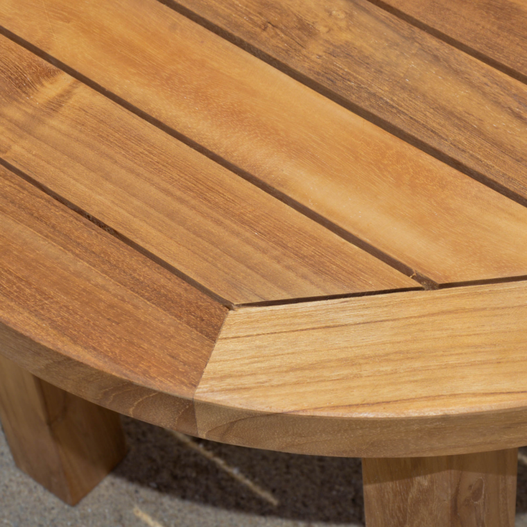 Pavilion Teak Round Side Table