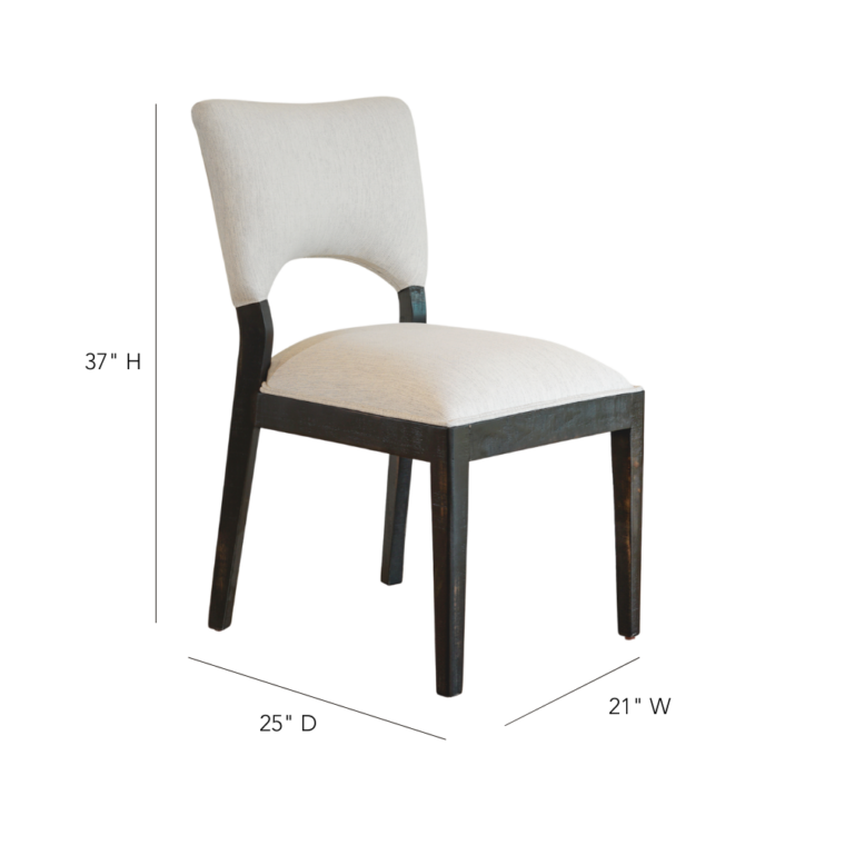 Uptown Dining Chairs - 2 Pack , White