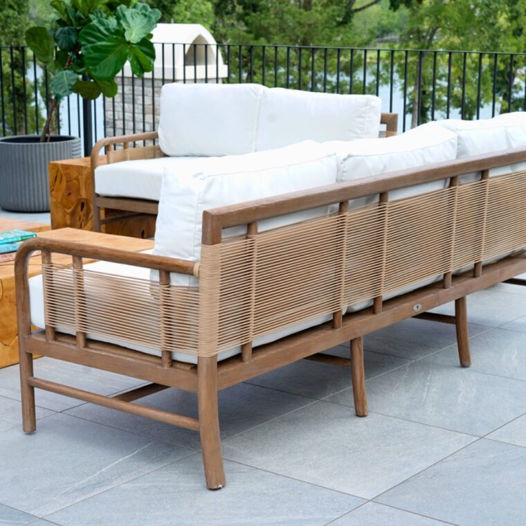 Westwood 88-Inch Teak Sofa