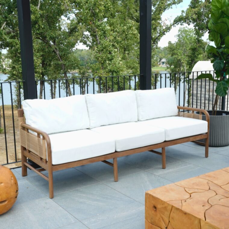 Westwood 88-Inch Teak Sofa