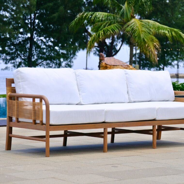 Westwood 88-Inch Teak Sofa
