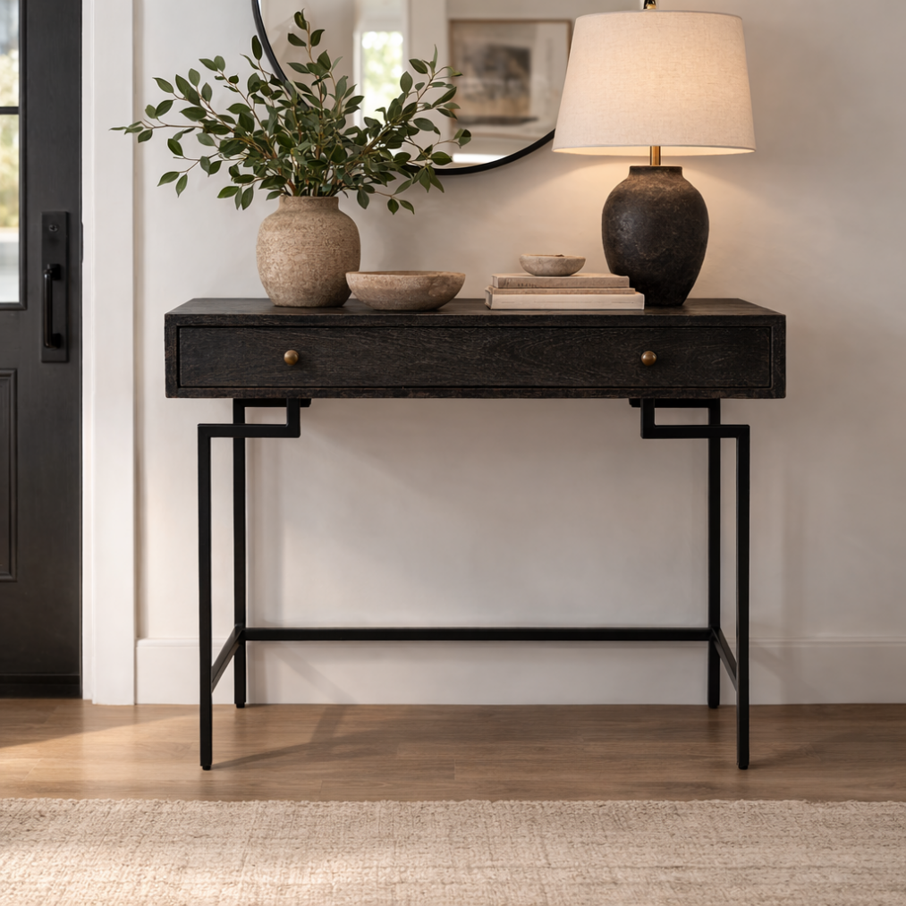 Cambridge Console Table, Black